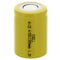 Exell Battery 4/5 SubC 1.2V 1200mAh Flat Top Rechargeable Battery for LED Lights Hobby Alarms EBC-325-0 - alternate 1